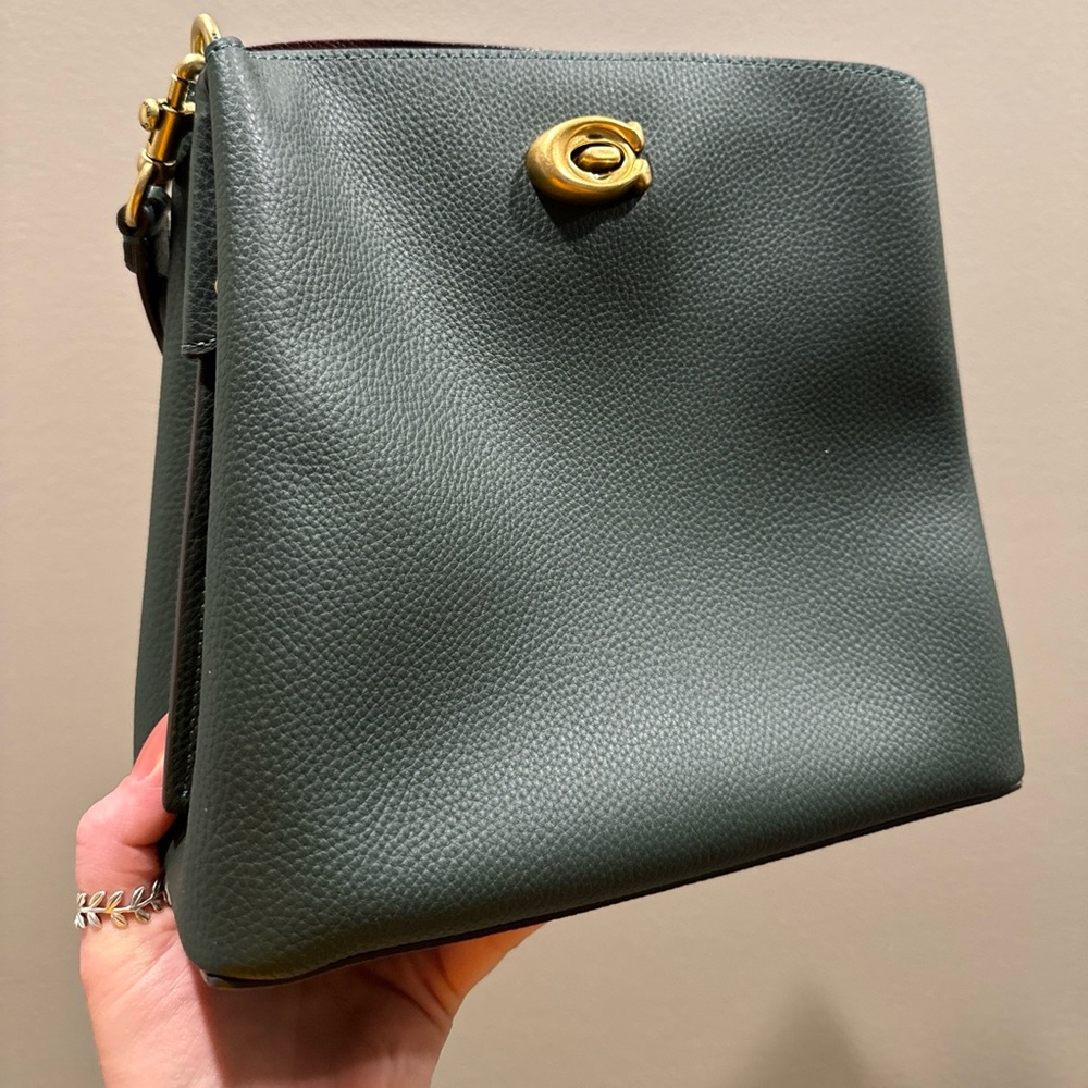 Coach Green Willow Bucket Bag